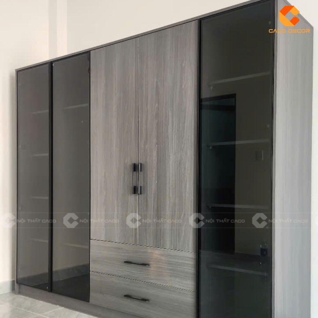 Hoàn thiện combo nội thất phòng ngủ cho anh Phong tại Long An 